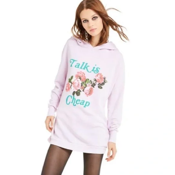 Wildfox TALK IS CHEAP REBEL HOODIE 🌹 - Picture 9 of 10